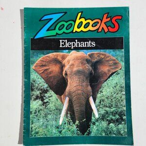 Elephants Zoobooks Kids Magazine Vintage Children's Ranger Rick John Bonnett Wex